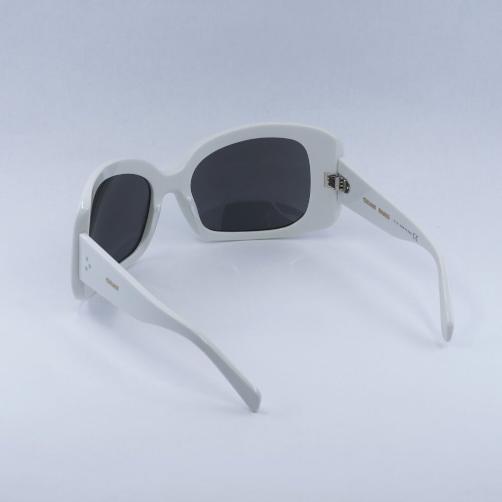 Celine CL40224I 25C Sunglasses - White Frame, Mirror Lenses - Lowest Price! - Picture 2 of 12
